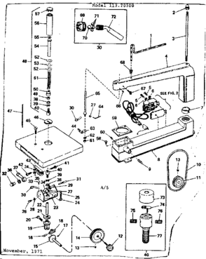 Part Location Diagram of 37836 Tecumseh BLOWER HSG