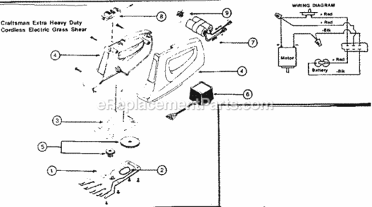 Part Location Diagram of 4225 Craftsman Ownrs Manual