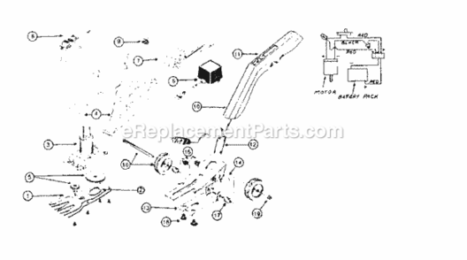 Part Location Diagram of 3927 Craftsman Hsg. Assembly