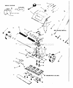 Page A Diagram and Parts List for 24085791  Craftsman Trimmer
