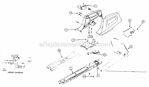 Part Location Diagram of 4042 Craftsman Motor/Base