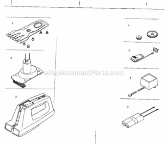 Page A Diagram and Parts List for 24086815  Craftsman Trimmer
