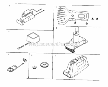 Part Location Diagram of 3911 Craftsman Switch Assembly