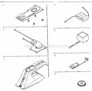 Part Location Diagram of 3776 Craftsman Ownrs Manual