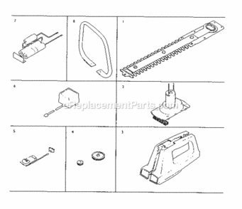 Page A Diagram and Parts List for 24086841  Craftsman Trimmer