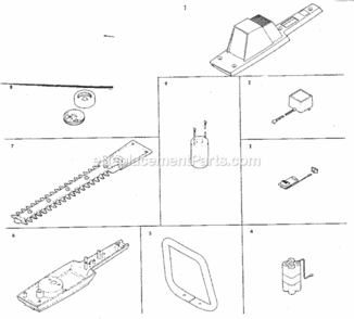 Part Location Diagram of 4018 Craftsman Base