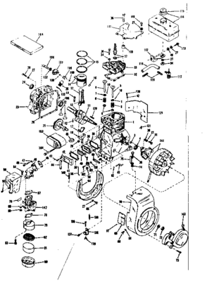Part Location Diagram of 29539 Craftsman Tank bracket
