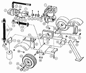 Part Location Diagram of 003008 Craftsman Engine