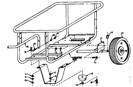 Dollie Kit Diagram and Parts List for 580320920  Craftsman Engine