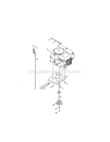 Part Location Diagram of 946-04829B MTD Cable-throttle/cho