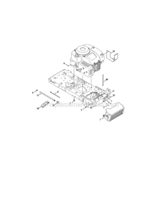 Page G Diagram and Parts List for 247203720  Craftsman Lawn Tractor