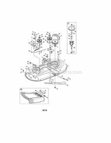 Page I Diagram and Parts List for 247203720  Craftsman Lawn Tractor