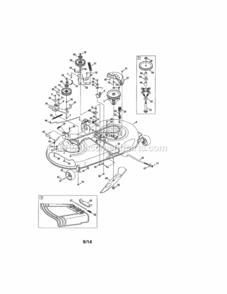 Page I Diagram and Parts List for 247203740  Craftsman Lawn Tractor