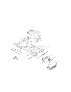 Page G Diagram and Parts List for 247203741  Craftsman Lawn Tractor