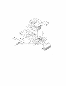 Page G Diagram and Parts List for 247203771  Craftsman Lawn Tractor