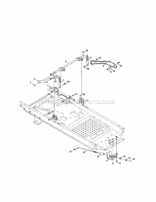 Page J Diagram and Parts List for 247204120  Craftsman Lawn Tractor