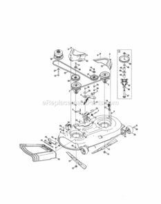 Page I Diagram and Parts List for 247204120  Craftsman Lawn Tractor