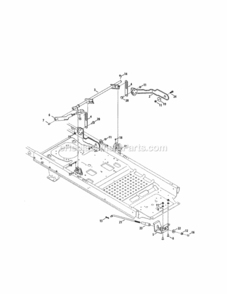 Page J Diagram and Parts List for 247204150  Craftsman Lawn Tractor