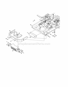 Page C Diagram and Parts List for 247204150  Craftsman Lawn Tractor