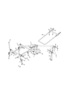 Part Location Diagram of 02002893 MTD Lift Link