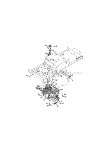 Part Location Diagram of 02001332 MTD Pump Rod