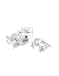 Page I Diagram and Parts List for 24725003  Craftsman Lawn Tractor