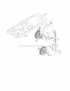 Page I Diagram and Parts List for 247250610  Craftsman Lawn Tractor