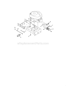 Page J Diagram and Parts List for 24725111  Craftsman Lawn Tractor