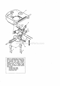 Page E Diagram and Parts List for 247270170  Craftsman Lawn Tractor