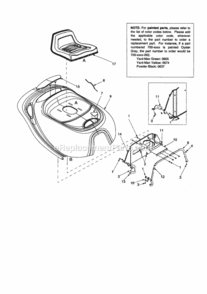 Part Location Diagram of 710-0870 MTD Hex Head Washer Screw, 3/8-16 X.625