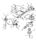Idler Bracket-Grease-Transmission Diagram and Parts List for 247270220  Craftsman Lawn Mower