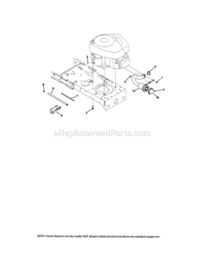Page P Diagram and Parts List for 247286040  Craftsman Lawn Tractor