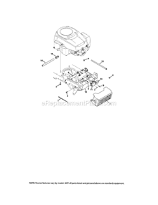 Page T Diagram and Parts List for 247286040  Craftsman Lawn Tractor