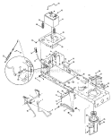 Part Location Diagram of 783-04753-0637 MTD Support Frame Bracket