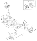 Part Location Diagram of 617Z04094A MTD GEAR ASM-FRONT STR