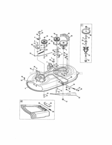Page G Diagram and Parts List for 247288831  Craftsman Lawn Tractor