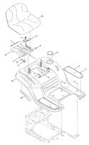 Part Location Diagram of 783-06840-0637 MTD Bracket-mount seatpo