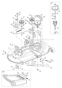 Part Location Diagram of 734-04155 MTD Wheel, Deck, 5.0 Dia Ball
