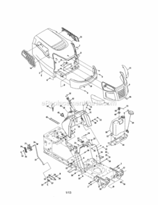 Part Location Diagram of 731-09253 MTD Lever-shift craftsma
