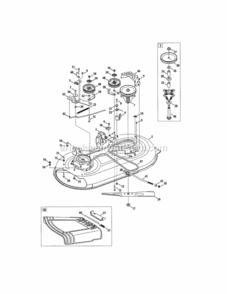 Page G Diagram and Parts List for 247288870  Craftsman Lawn Tractor