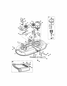Page H Diagram and Parts List for 24728901  Craftsman Lawn Tractor
