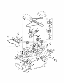 Page M Diagram and Parts List for 247289060  Craftsman Lawn Tractor