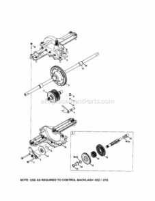Page N Diagram and Parts List for 247289060  Craftsman Lawn Tractor