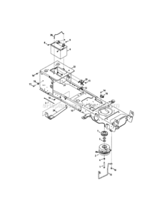 Page D Diagram and Parts List for 247289060  Craftsman Lawn Tractor