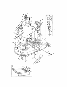 Page G Diagram and Parts List for 247289150  Craftsman Lawn Tractor