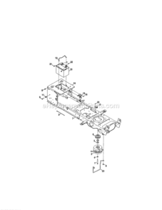Page F Diagram and Parts List for 247289841  Craftsman Lawn Tractor