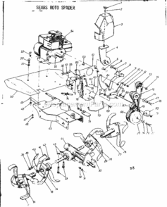 Page B Diagram and Parts List for 247296650  Craftsman Auger