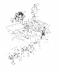 Page B Diagram and Parts List for 247296651  Craftsman Auger