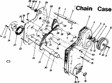Part Location Diagram of 746-0231 MTD Throttle Cable