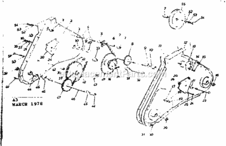 Part Location Diagram of 777-8517 Craftsman Warranty Tag